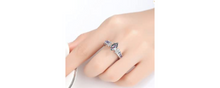 Load image into Gallery viewer, mystic topaz silver plated ring
