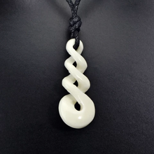 Load image into Gallery viewer, Maori Handmade New Zealand Tribal Carved Infinity Necklace
