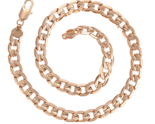 Load image into Gallery viewer, 18k Gold Plated 12 mm 60 cm (approximately 24 inches) Hip Hop Chunky Chain

