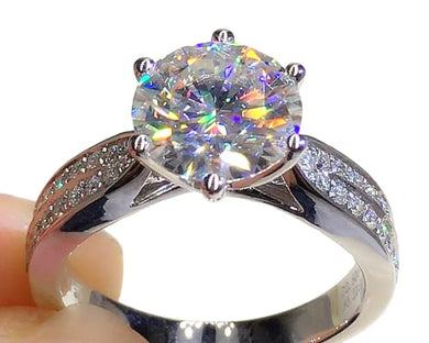 Zircon Engagement Ring